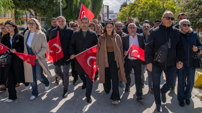 KUŞADALI CHP’LİLER “EKREM BAŞKANIMIZ BİZE EMANET” DEDİ