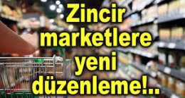 Taslak hazırlandı: Zincir marketler sigara ve elektronik eşya satamayacak