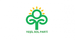 Yeşil Sol Parti, iklim değişikliği için basın açıklamasında bulundu.