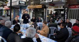 KAHRAMANLAR CADDESİ ESNAFINDAN BAŞKAN ÖMER GÜNEL’E TAM DESTEK