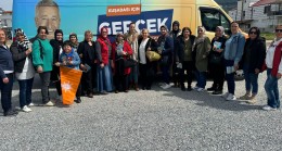 SEMA YURTTUTAN SİVRİ HANE ZİYARETLERİNİ SÜRDÜRÜYOR
