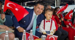 KUŞADASI’NDA 23 NİSAN ULUSAL EGEMENLİK VE ÇOCUK BAYRAMI COŞKUYLA KUTLANDI