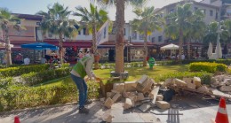 KUŞADASI’NIN TURİSTİK ÇARŞILARI SEZONU YENİ PEYZAJ TASARIMI İLE KARŞILAYACAK