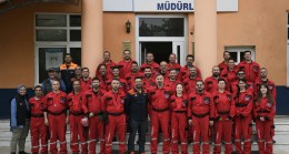 KUŞADASI BELEDİYESİ ARAMA KURTARMA EKİBİ EĞİTİMİNİ BAŞARIYLA TAMAMLADI