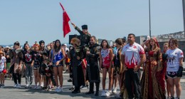 KUŞADASI’NDA 19 MAYIS COŞKUYLA KUTLANDI