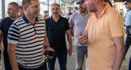 ÖMER GÜNEL’DEN TURİSTİK ÇARŞI ESNAFINA ZİYARET