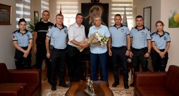 KUŞADASI BELEDİYESİ ZABITA MÜDÜRLÜĞÜ’NDEN KENT YÖNETİCİLERİNE ZİYARET