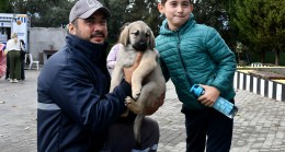 MİNİK HAYVANSEVERLERDEN CAN DOSTLARA ANLAMLI ZİYARET