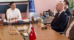 KUGİAD’IN YENİ YÖNETİMİNDEN BAŞKAN ÖMER GÜNEL’E NEZAKET ZİYARETİ