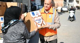 KUŞADASI BELEDİYESİ’NDEN 3 BİN 500 AİLEYE RAMAZAN YARDIMI