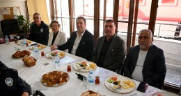 BAŞKAN VEKİLİ TAHSİN DEMİRTAŞ GÜNE ZABITA PERSONELİNİ ZİYARET EDEREK BAŞLADI