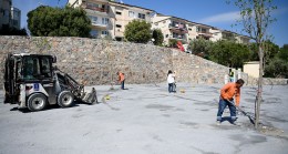 KUŞADASI BELEDİYESİ TÜRKMEN MAHALLESİ’NE YENİ BİR PARK DAHA KAZANDIRIYOR