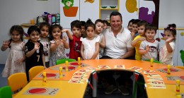 BAŞKAN VEKİLİ DEMİRTAŞ’TAN ‘ÇOCUK GELİŞİM MERKEZİ’NE’ ZİYARET
