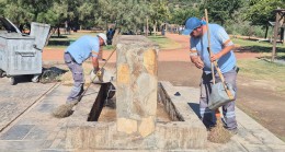 KUŞADASI BELEDİYESİ’NDEN ADAGÖL MESİRE ALANINA YAZ BAKIMI