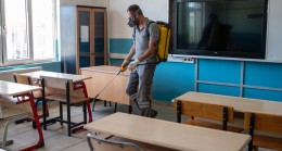 KUŞADASI BELEDİYESİ’NDEN OKULLARDA HİJYEN ÇALIŞMASI