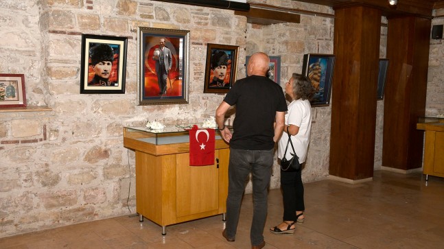 ATATÜRK RÖLYEFLERİ İBRAMAKİ SANAT GALERİSİ’NDE
