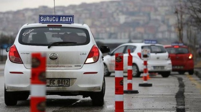 SÜRÜCÜ ADAYLARINA YENİ GÜZERGAH