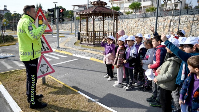 TRAFİK PARKI’NDA EĞİTİM ZAMANI