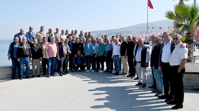 BAŞKAN ÖMER GÜNEL TAKSİ ESNAFIYLA BİR ARAYA GELDİ