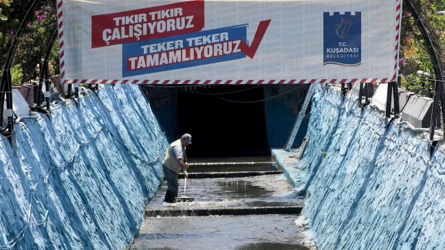DAMLACIK DERESİ TEMİZLENİYOR