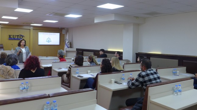 KUTO’DA EĞİTİMLER SÜRÜYOR