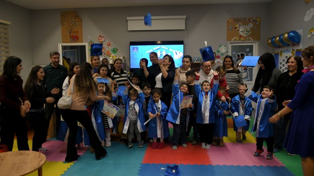 ANNE BABA ÇOCUK MERKEZİ’NDE 32. DÖNEM MEZUNİYET HEYECANI YAŞANDI