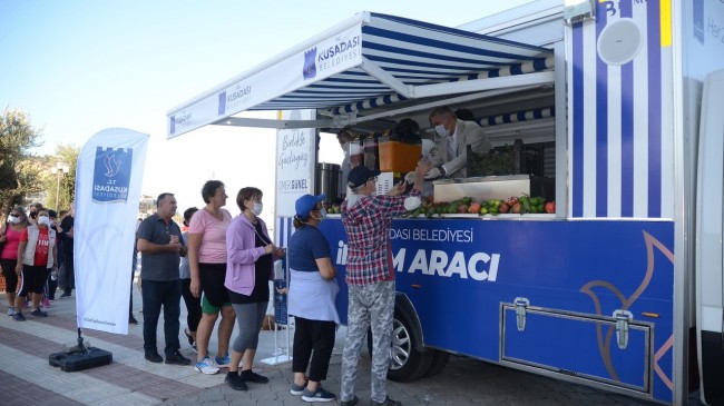 Mobil ikram aracı hizmete giriyor