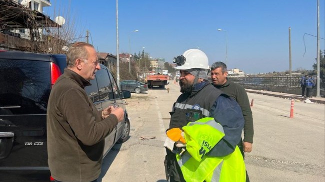 DİDİM BELEDİYE BAŞKANI ATABAY DEPREM BÖLGESİNE GİTTİ