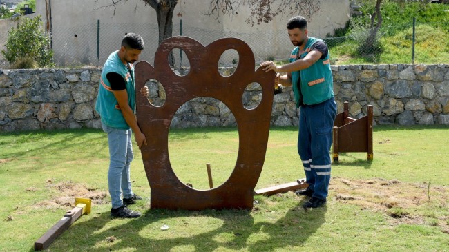 CAN DOSTLARIN PARK ALANINDA BAKIM ÇALIŞMASI