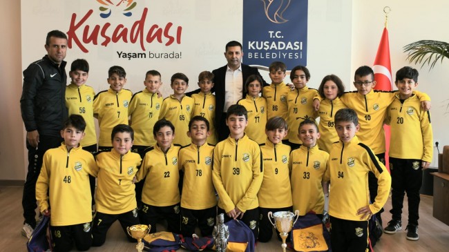 BAŞARILI SPORCULARDAN ÖMER GÜNEL’E ZİYARET