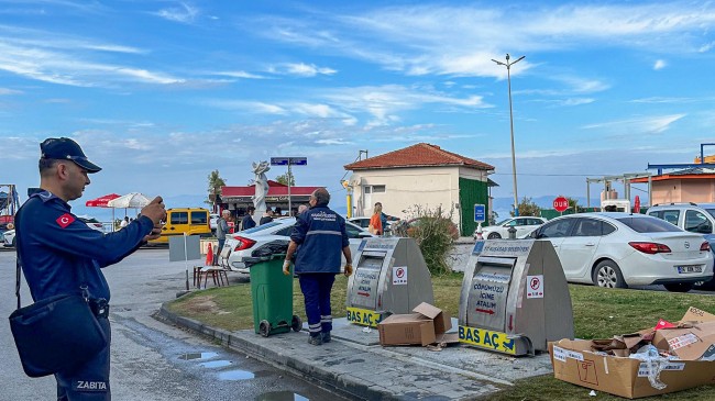 KUŞADASI’NDA ÇEVREYİ KİRLETENLERE SIKI DENETİM