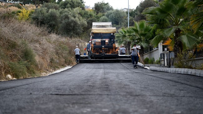 KUŞADASI’NDA 2024 YILINDA 43.6 KİLOMETRE YENİ YOL YAPIMI TAMAMLANDI
