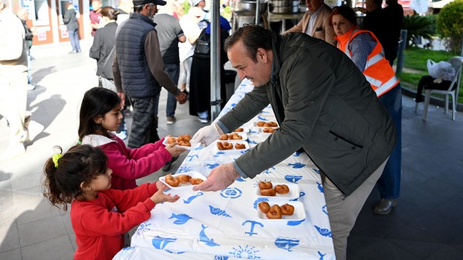 KUŞADASI BELEDİYESİ’NDEN ŞEHİTLER İÇİN LOKMA HAYRI