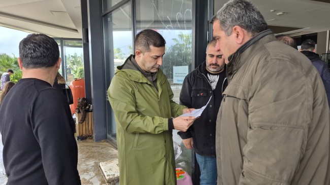Başkan Ömer Günel Sahaya İndi “Afetler, Tedbirler Alınırsa Yaşanmaz”