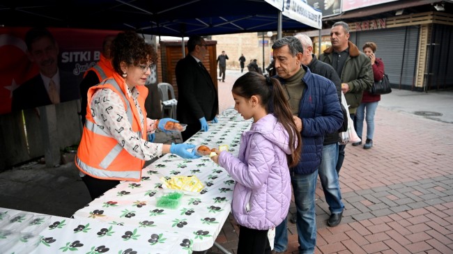 KUŞADASI BELEDİYESİ’NDEN SITKI KUNDAK İÇİN LOKMA HAYRI