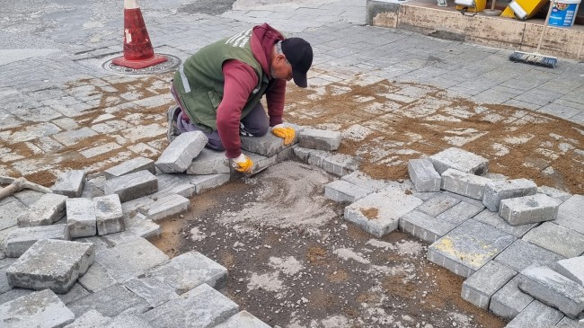 ACİL MÜDAHALE BİRİMİ YOL YAPIM VE BAKIM ÇALIŞMALARINI SÜRDÜRÜYOR