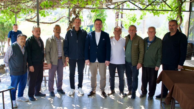 KUŞADASI BELEDİYESİ BAŞKAN VEKİLİNDEN KIRSAL MAHALLELERE ZİYARET