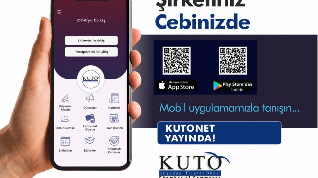 KUŞADASI TİCARET ODASI’NDA TÜM HİZMETLER TEK DOKUNUŞTA