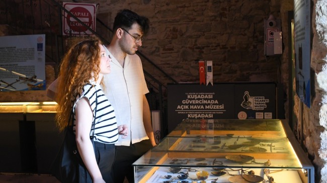 DENİZ TİCARET TARİHİ SERGİ ALANI’NA YAZ DÖNEMİNDE YOĞUN İLGİ
