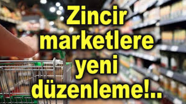 Taslak hazırlandı: Zincir marketler sigara ve elektronik eşya satamayacak