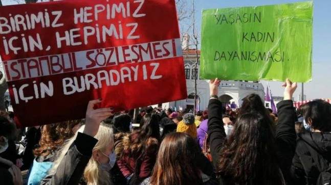 Eşitlik için kadın platformundan İstanbul sözleşmesi açıklaması